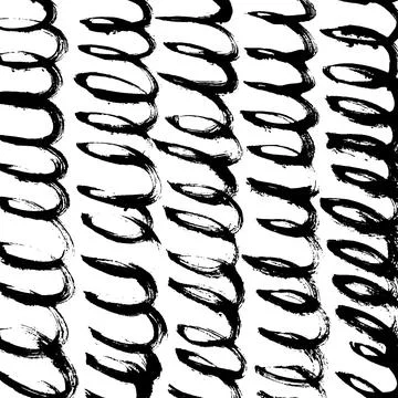 Abstract ink brush stroke background. Modern artistic texture created with Stock Illustration