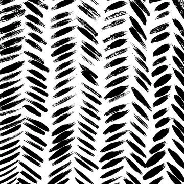 Abstract ink brush stroke background. Modern artistic texture created with Stock Illustration