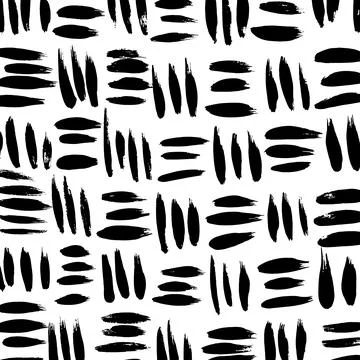 Abstract ink brush stroke background. Modern artistic texture created with Stock Illustration