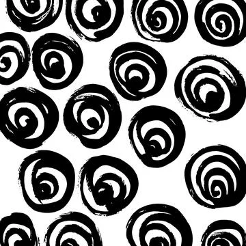 Abstract ink brush stroke background. Modern artistic texture created with Stock Illustration