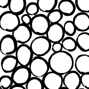 Abstract ink brush stroke background. Modern artistic texture created with Stock Illustration