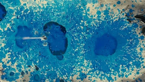 Abstract ink composition Stock Footage 85610209