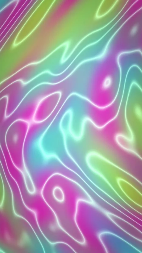 Abstract ink gradient animated background with lime mid colors Stock Footage 331071766