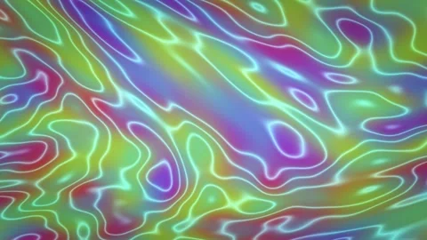 Abstract ink gradient animated background with violet mid colors Video stock 331073702