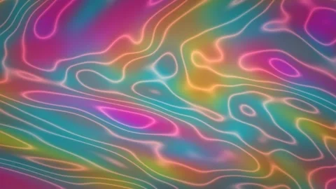 Abstract ink gradient animated background with magenta deep colors Stock Footage 331083143