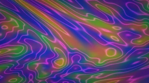 Abstract ink gradient animated background with golden deep colors Stock Footage 331170556