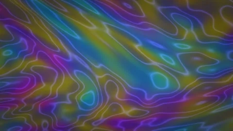 Abstract ink gradient animated background with teal deep colors Stock Footage 331174279