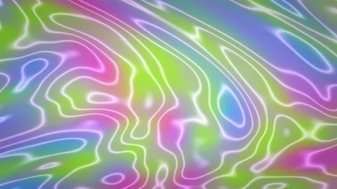 Abstract ink gradient animated background with azure mid colors Stock Footage 331533909