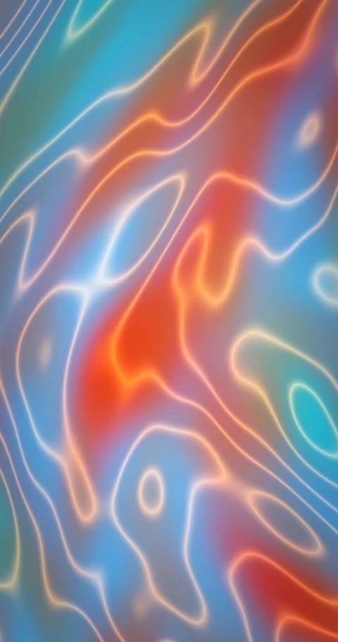 Abstract ink gradient animated background with cyan mid colors Stock Footage 332000622
