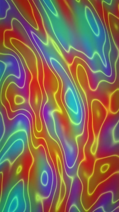 Abstract ink gradient animated background with cyan mid colors Stock Footage 332164543