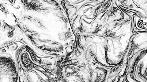 Abstract ink Liquid Marble Luxury Mineral Pattern Background Texture 12 動画素材 313845253
