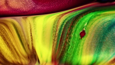 Abstract Ink Paint Diffusion Paradox Illusion Shapes Stock Footage 308819483