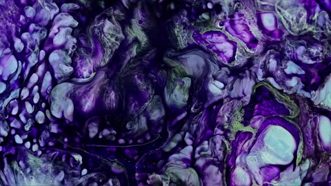 Abstract Ink Paint Diffusion Paradox Illusion Shapes Video stock 308824883