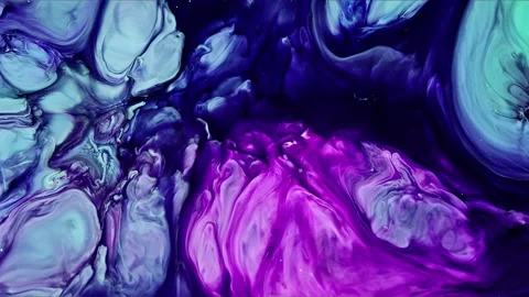 Abstract Ink Paint Diffusion Paradox Illusion Shapes Stock Footage 308828340