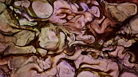 Abstract Ink Paint Diffusion Paradox Illusion Shapes Stock Footage 308829505