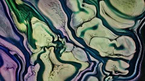 Abstract Ink Paint Diffusion Paradox Illusion Shapes Stock Footage 308830856