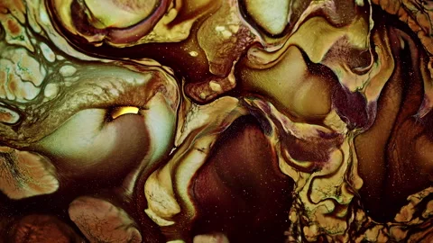 Abstract Ink Paint Diffusion Paradox Illusion Shapes Video stock 308833653