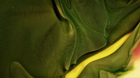 Abstract Ink Paint Diffusion Paradox Illusion Shapes Video stock 308839284