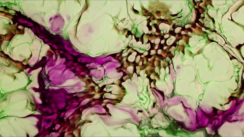 Abstract Ink Paint Diffusion Paradox Illusion Shapes Stock Footage 308852147