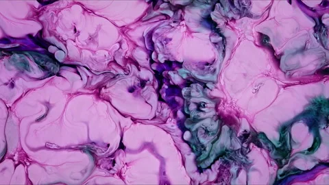 Abstract Ink Paint Diffusion Paradox Illusion Shapes 스톡 동영상 308852681