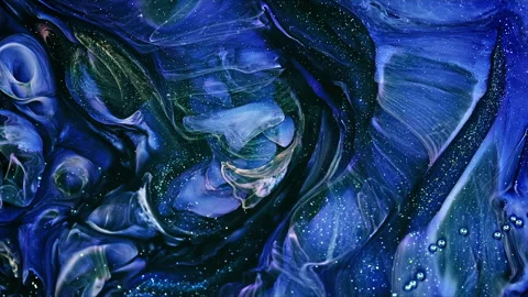 Abstract Ink Paint Diffusion Paradox Illusion Shapes Stock Footage 308857044