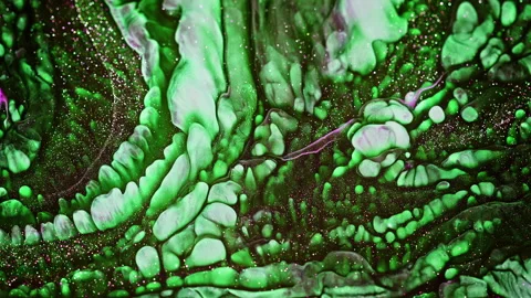 Abstract Ink Paint Diffusion Paradox Illusion Shapes Video stock 308857731