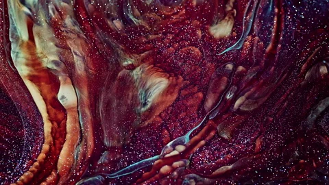 Abstract Ink Paint Diffusion Paradox Illusion Shapes 스톡 동영상 308858237