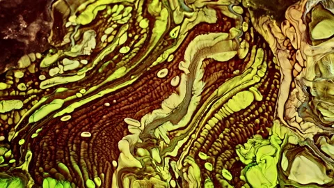 Abstract Ink Paint Diffusion Paradox Illusion Shapes Stock Footage 308862067