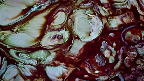 Abstract Ink Paint Diffusion Paradox Illusion Shapes Video stock 308873276