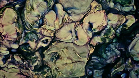 Abstract Ink Paint Diffusion Paradox Illusion Shapes Stock Footage 308874073