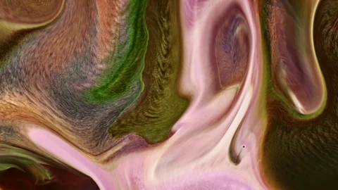 Abstract Ink Paint Diffusion Paradox Illusion Shapes Video stock 308973525