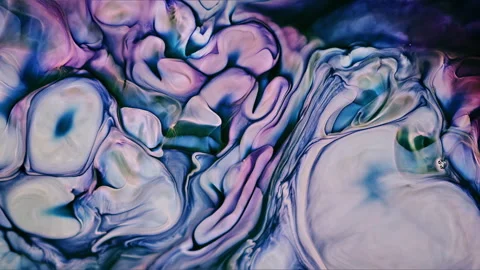 Abstract Ink Paint Diffusion Paradox Illusion Shapes Stock Footage 308980863