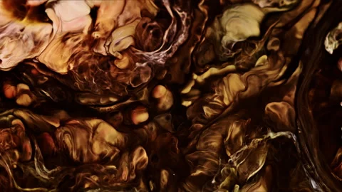 Abstract Ink Paint Diffusion Paradox Illusion Shapes Video stock 308982291