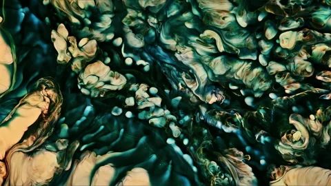 Abstract Ink Paint Diffusion Paradox Illusion Shapes Stock Footage 308986352