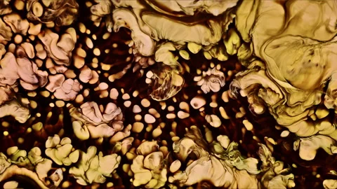 Abstract Ink Paint Diffusion Paradox Illusion Shapes Stock Footage 308987980