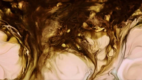 Abstract Ink Paint Diffusion Paradox Illusion Shapes Video stock 308994184