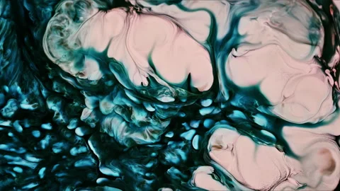 Abstract Ink Paint Diffusion Paradox Illusion Shapes Stock Footage 309000306