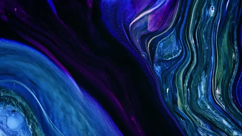 Abstract Ink Paint Diffusion Paradox Illusion Shapes 스톡 동영상 309001957