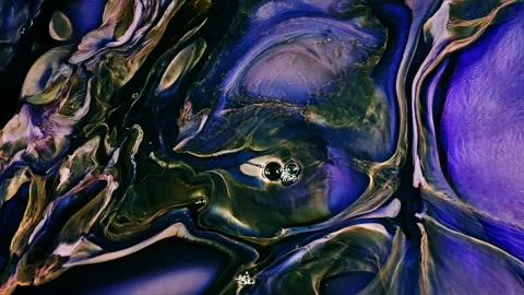 Abstract Ink Paint Diffusion Paradox Illusion Shapes Stock Footage 309002707