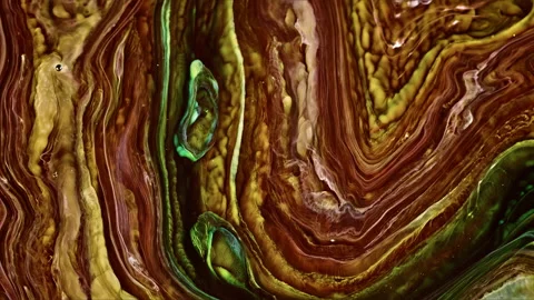 Abstract Ink Paint Diffusion Paradox Illusion Shapes 스톡 동영상 309004362