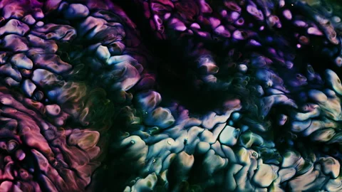 Abstract Ink Paint Diffusion Paradox Illusion Shapes Stock Footage 309011203