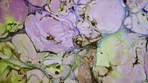 Abstract Ink Paint Diffusion Paradox Illusion Shapes 스톡 동영상 309038368