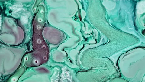 Abstract Ink Paint Diffusion Paradox Illusion Shapes Video stock 309060080