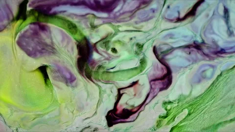 Abstract Ink Paint Diffusion Paradox Illusion Shapes Video stock 309067100