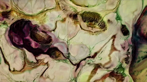 Abstract Ink Paint Diffusion Paradox Illusion Shapes Stock Footage 309068375