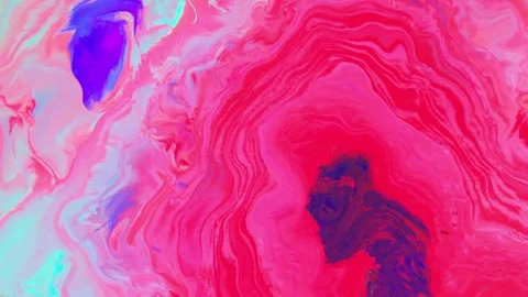 Abstract Ink Paint Diffusion Shapes Of Spread 13 Stock Footage 329667587