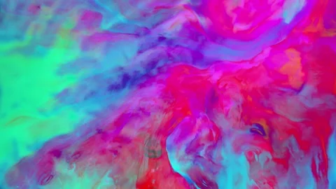 Abstract Ink Paint Diffusion Shapes Of Spread 08 Stock Footage 329694378