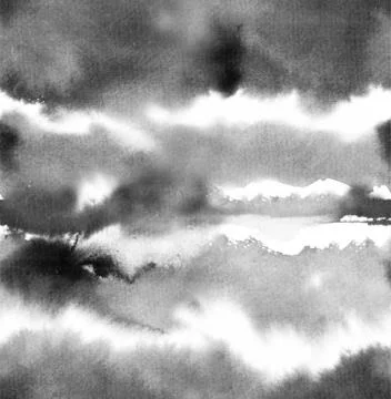 Abstract ink seamless pattern Stock Illustration