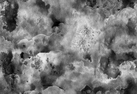 Abstract ink seamless pattern with spots Stock Illustration