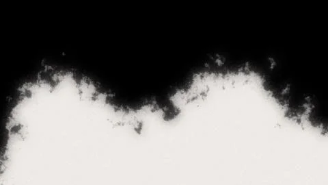 Abstract ink splatter transition or reveal in black and white seamless loop Stock Illustration